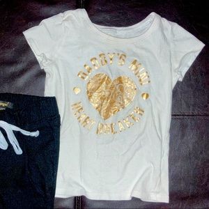 The Children’s Place Girls 5T White T-Shirt